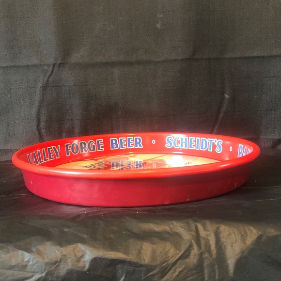 Valley Forge Beer Scheidt’s Rams Head 12” serving tray 1976 George Washington - Picture 4 of 9